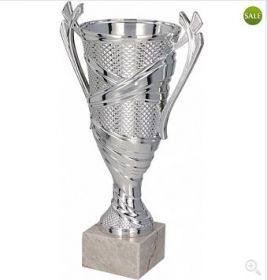 Кубок наградной серебро 19 см