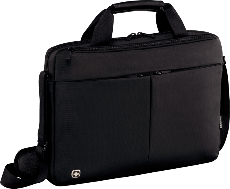 Портфель для ноутбука Wenger 14'', черный, 39x8x26 см, 5 л