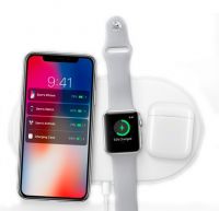 Беспроводное зарядное устройство для iPhone и Apple Watch AirPower Wireless Charger 3 в 1
