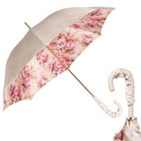 Зонт-трость Pasotti Ivory Daizy Pelle