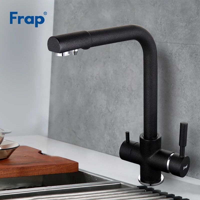 Frap F4352-7 Смеситель для кухни со встроенным фильтром