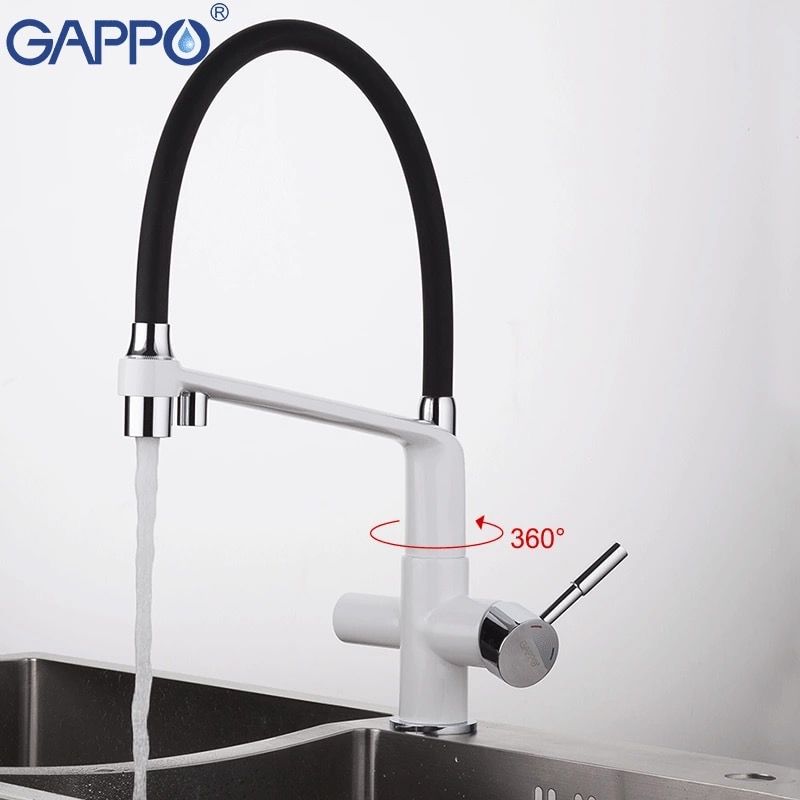Gappo G4398-9 Смеситель для кухни с гибким изливом