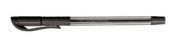 Ручка шариковая Silwerhof DART однораз. 0.5мм обрез.корпус резин. манжета черные чернила (арт. 026109-01)