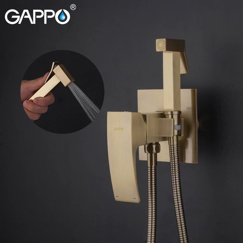 Встраиваемый гигиенический смеситель Gappo Jacob G7207-4