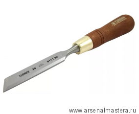 Стамеска косая правая с ручкой Wood Line Plus 20 мм Narex 811120