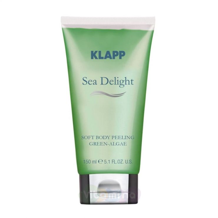 Klapp Пилинг для тела "Зеленая водоросль" Sea Delight Soft Body Green Algae, 150 мл