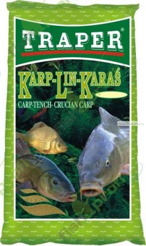 Прикормка Traper Carp-tench-crucian carp (Карп-линь-карась) 1кг