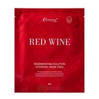 Esthetic House Гидрогелевая маска с экстрактом красного вина Red Wine Regenerating Solution Hydrogel Mask Pack