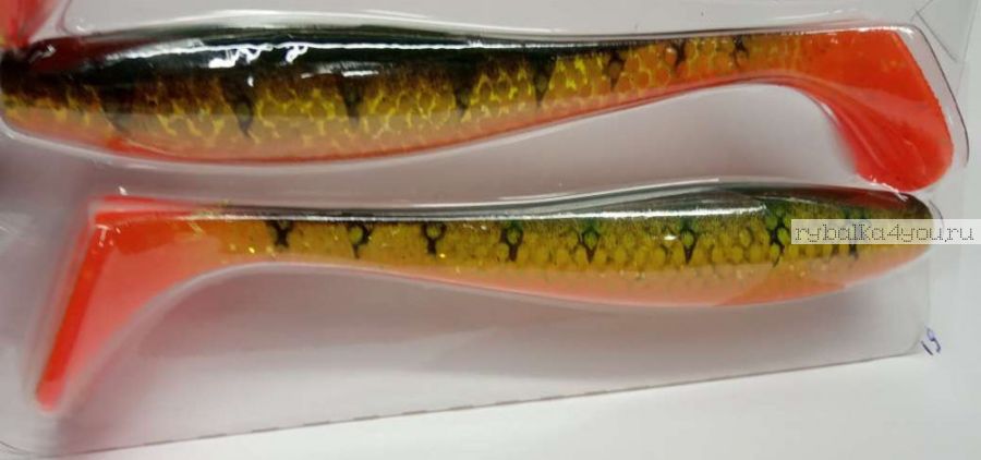 Мягкие приманки Narval Choppy Tail 80 мм / упаковка 6 шт / цвет: 019 Yellow Perch