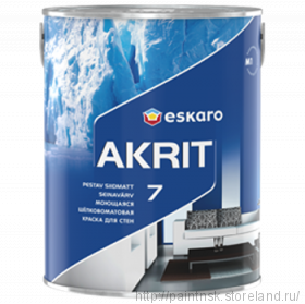 Финская краска Акрит-7 1 класса прочности ( Akrit 7 )