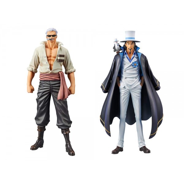 Фигурки One Piece - Smoker & Rob Lucci