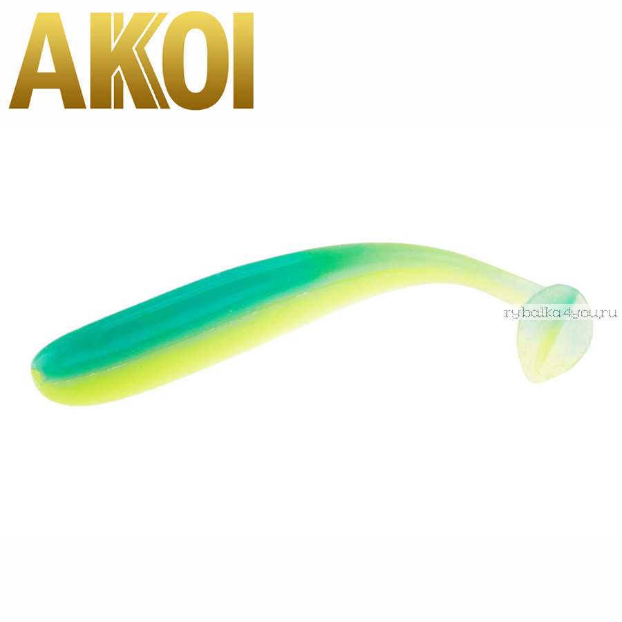 Мягкая приманка Akkoi Prime 3,5'' 88 мм / 4 гр / упаковка 6 шт / цвет: SE07