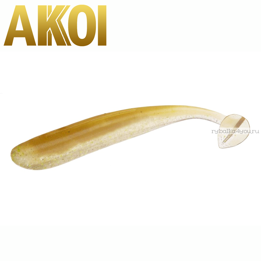 Мягкая приманка Akkoi Prime 5'' 125 мм / 10,4 гр / упаковка 4 шт / цвет: SE33