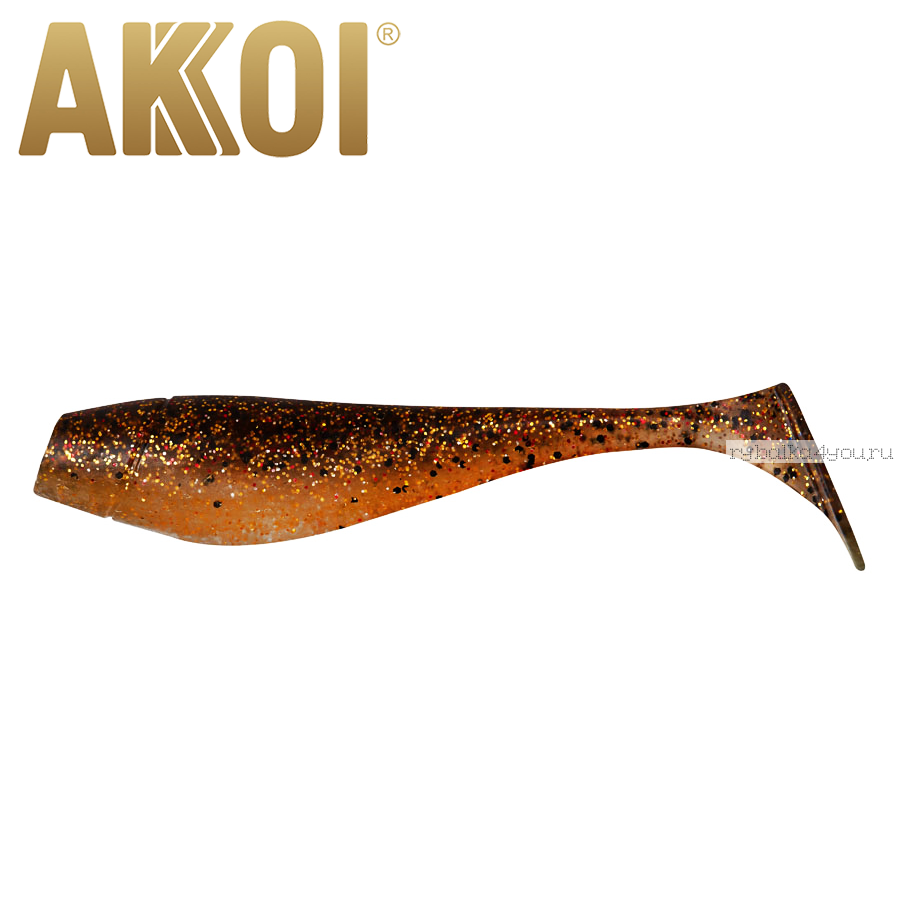 Мягкая приманка Akkoi Original Puffy 4,5'' 115 мм / 11 гр / упаковка 4 шт / цвет: OR03