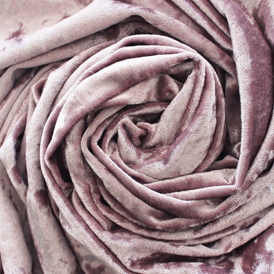 Бархат (велюр с лайкрой) - пыльная роза