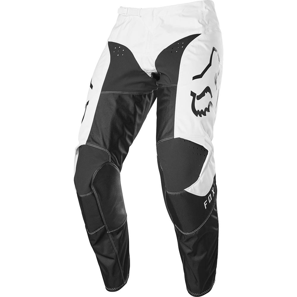 Fox 180 Prix White/Black штаны, бело-черные