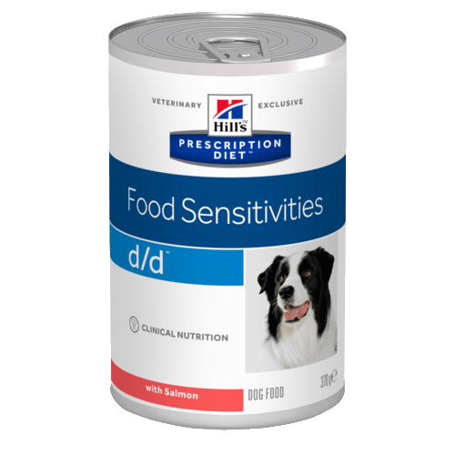 Консервы HILL’s DIET D/D SALMON диета для собак всех пород при аллергии с лососем 370 гр