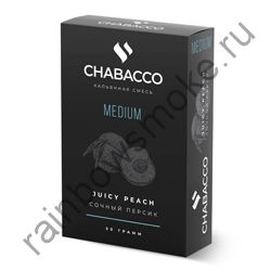 Chabacco Medium 50 гр - Juicy Peach (Сочный персик)