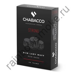 Chabacco Strong 50 гр - Rum Lady Muff (Ром-баба)