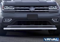 Защита переднего бампера d57 Volkswagen Teramont 2018-