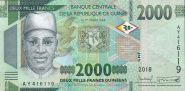 Гвинея - 2000 Франков 2018 UNC