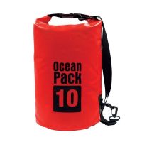 Водонепроницаемая сумка-мешок Ocean Pack 10 L цвет красный