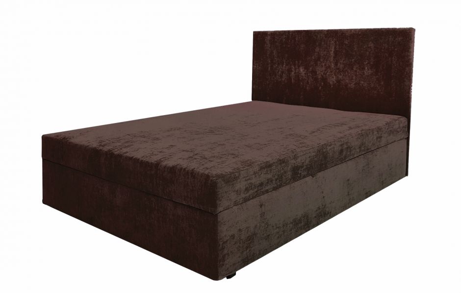Тахта-кровать с матрасом Атланта коричневая
