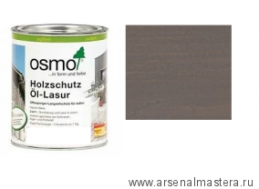 OSMO Скидка до 29% ! Защитное масло-лазурь для древесины для наружных работ OSMO Holzschutz Ol-Lasur 905 Патина 0,125 л