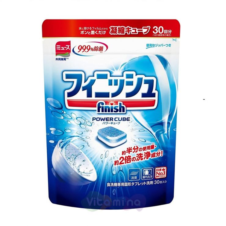 Finish Таблетки для посудомоечных машин, 30 шт (мягкая упаковка)