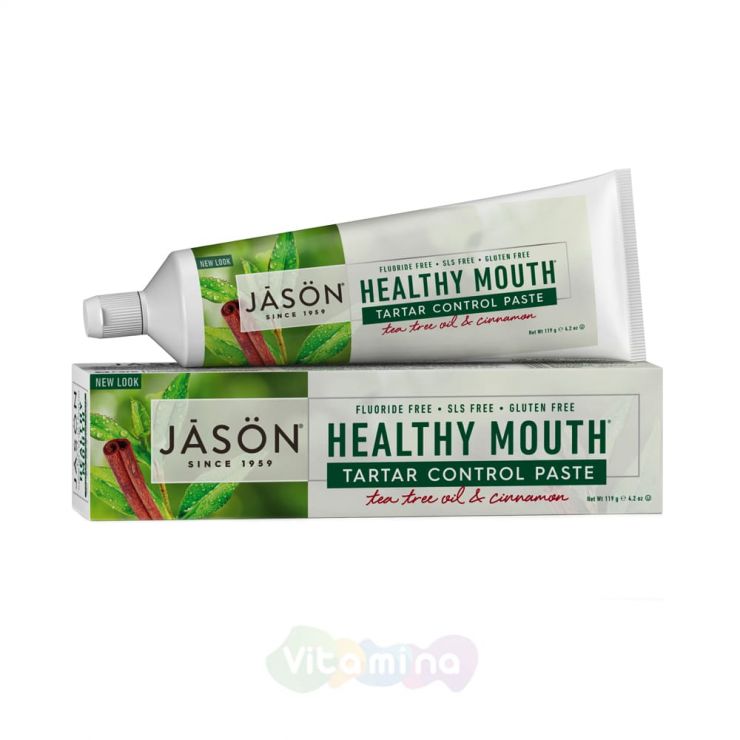 Jason Зубная паста «Чайное дерево» Healthy Mouth Tartar Control