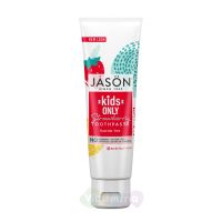 Jason Детская зубная паста Kids Only All Natural Toothpaste, 119 г (Вкус: Клубника)