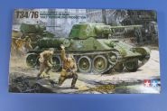 Советский танк Т34/76 "ЧТЗ", 2 фигуры и пулемет