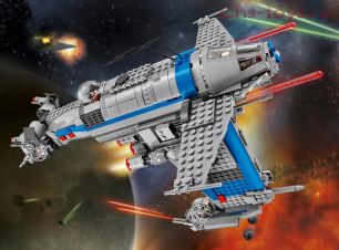 Конструктор Lari Звездные войны Бомбардировщик Сопротивления 10914 (75188) 810 дет