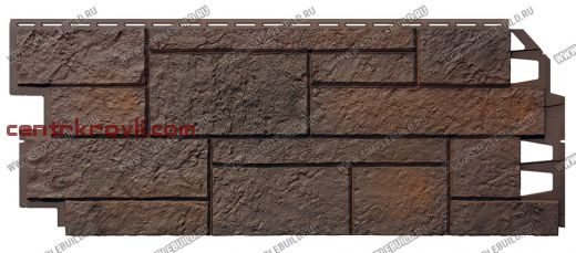 Фасадная панель «VOX», Solid Sandstone Dark Brown 1000*420