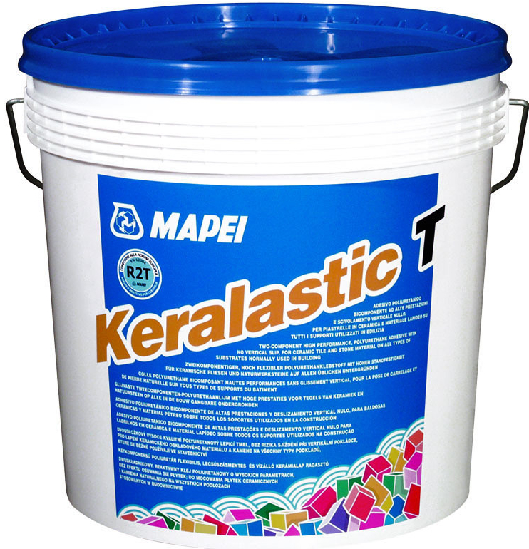 KERALASTIC T (Кераластик Т) клеи для укладки керамической плитки и камня"MAPEI" (серый) - 10кг