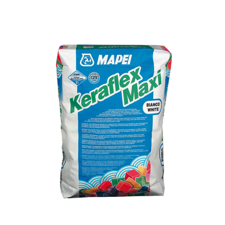 KERAFLEX MAXI (Керафлекс Макси ) улучшенный клей на цементной основе для укладки керамической плитки и камня "MAPEI" (серый) - 25кг