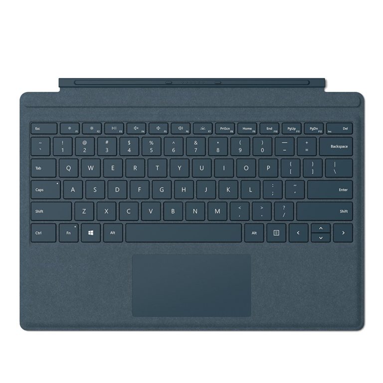 Клавиатура Microsoft Surface Pro Signature Type Cover материал Alcantara (Cobalt Blue)