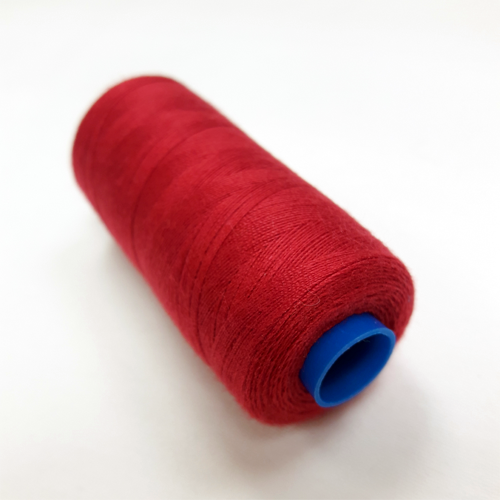 Швейные нитки Полиэстер, 40/2 "Gamma", 400 ярдов (365 м), 1 бобина, цвет тёмно-красный (№114)