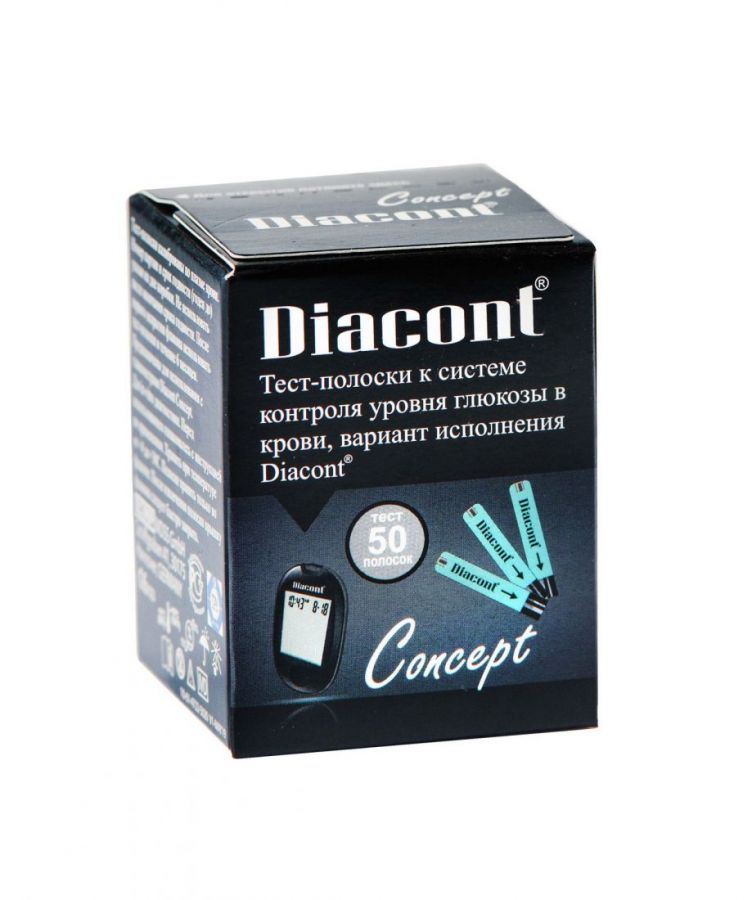 Тест-полоски Diacont Concept № 50