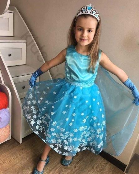 Детское платье принцессы  *Snowflake*