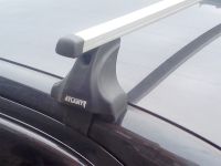 Багажник на крышу Chevrolet Cobalt, Атлант, прямоугольные дуги
