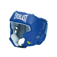 Шлем боксёрский Everlast с защитой щек USA Boxing синий, р. L, артикул 620406U