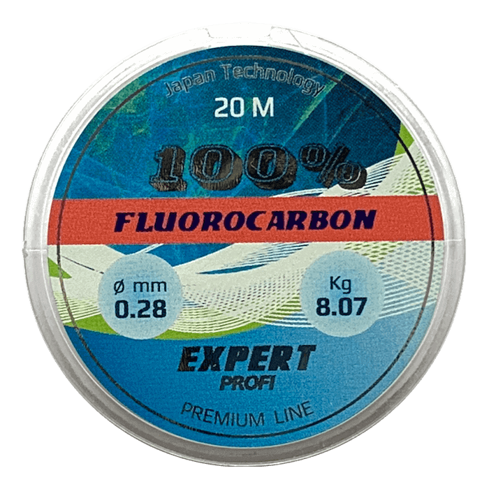 Леска 0,16 мм 20 м флюорокарбон Expert Profi Fluorocarbon 100%