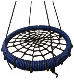 Подвесные качели "паутинка" диаметром 100 см KIDGARDEN