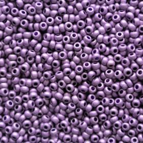Бисер чешский 18528 фиолетовый матовый металлик Preciosa 1 сорт купить оптом