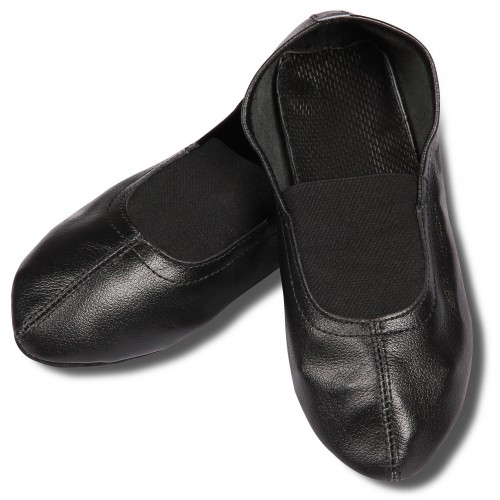 Чешки кожаные с мягкой стелькой INDIGO GS101 черные