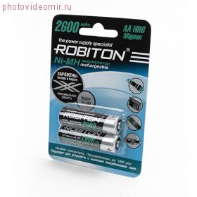 Аккумулятор Robiton AA 2600 mAh (уп 2 шт)