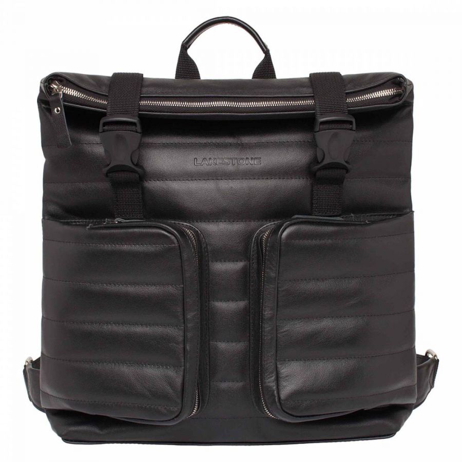Рюкзак из кожи Lakestone Parson Black 918309/BL