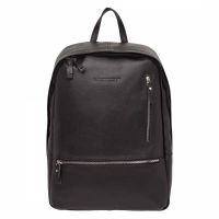 Кожаный рюкзак Lakestone Adams Black 918302/BL