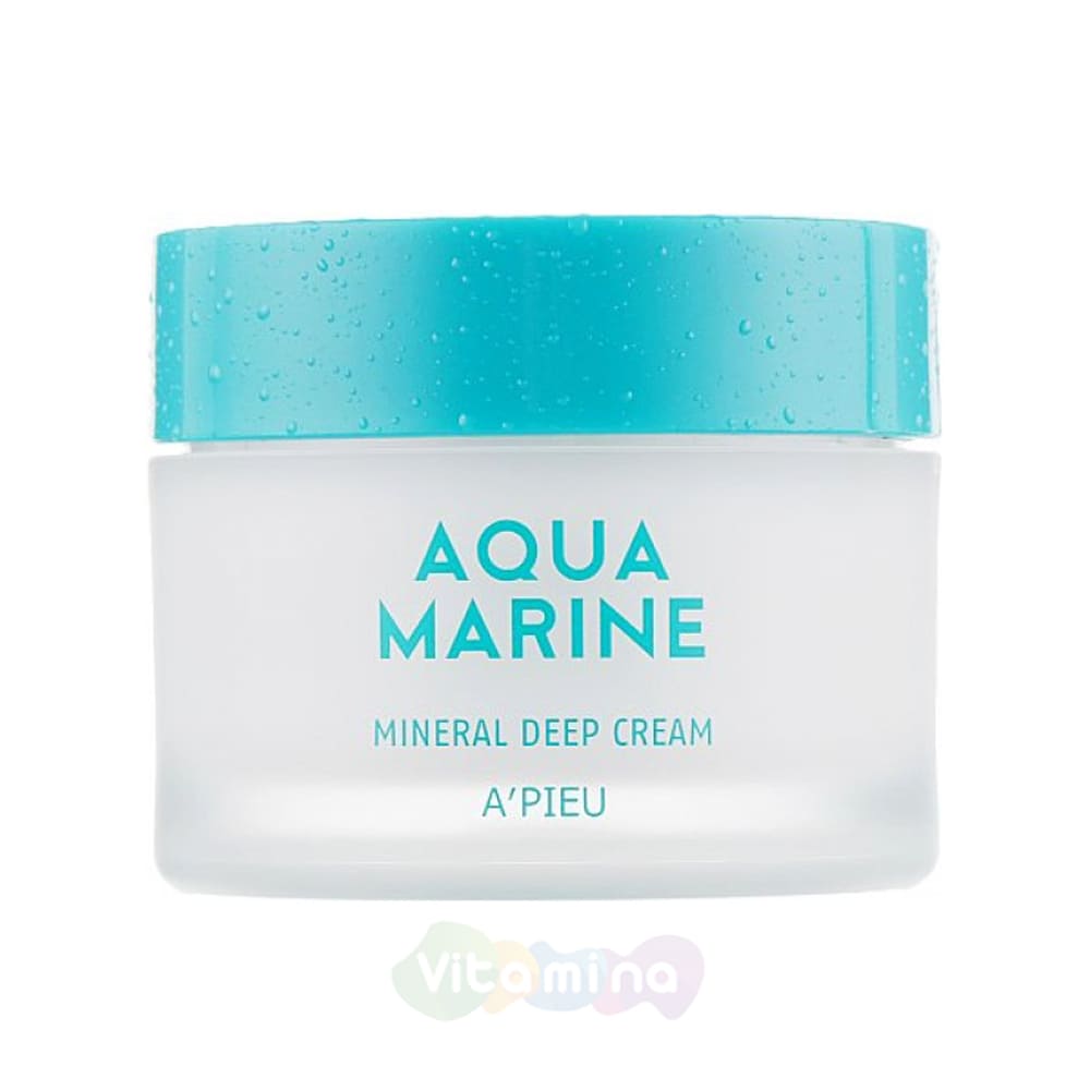 Aqua marine link отзывы. APIEU Aqua Marine. A'PIEU Aqua Marine Mineral Deep Cream крем для лица минеральный Глубокоувлажняющий. Aqua Marine крем белорусский. Увлажняющий крем для лица APIEU Aqua.